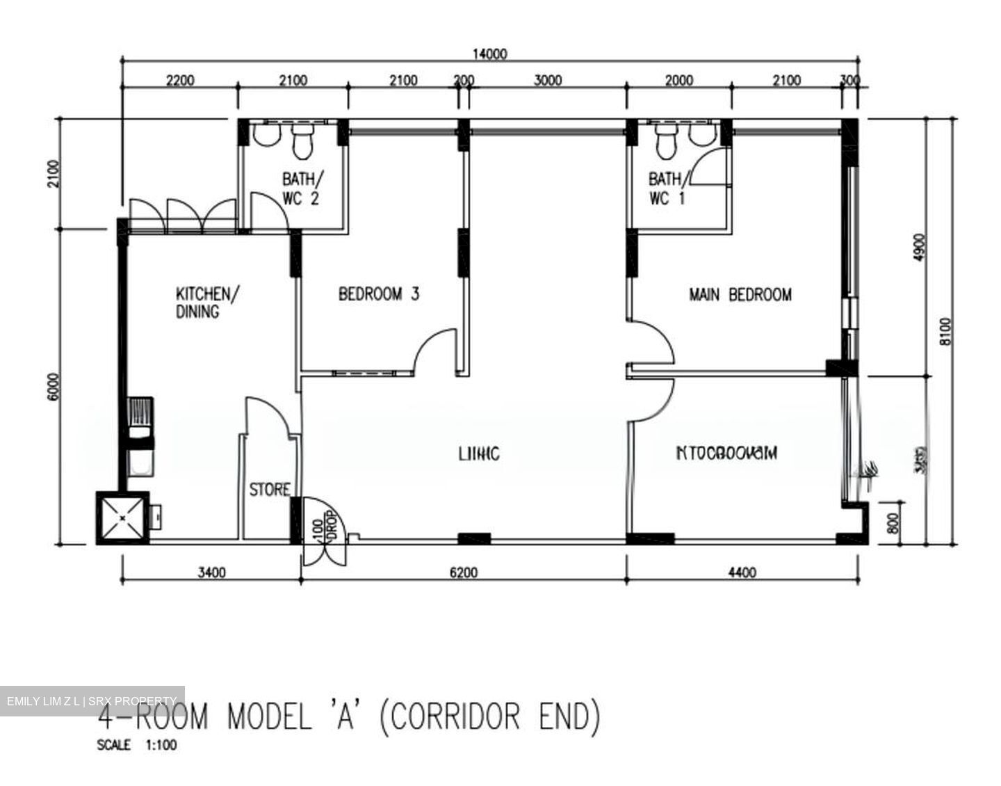 Blk 866 Yishun Street 81 (Yishun), HDB 4 Rooms #545699131